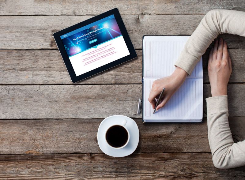 Online Course on iPad